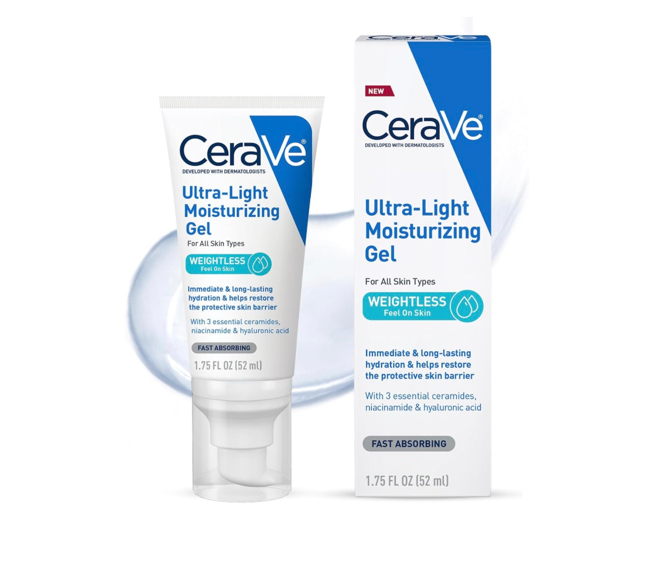 CERAVE ULTRA-LIGHT MOISTURIZING GEL