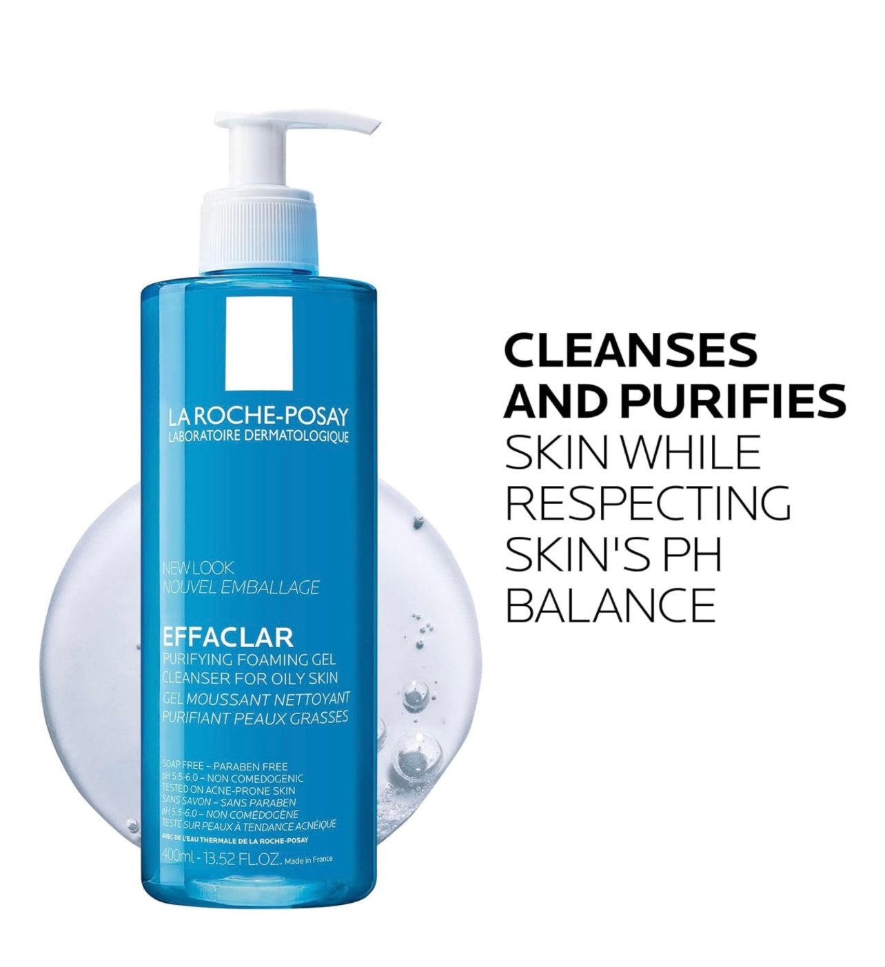 LA ROCHE-POSAY EFFACLAR PURIFYING FOAMING GEL